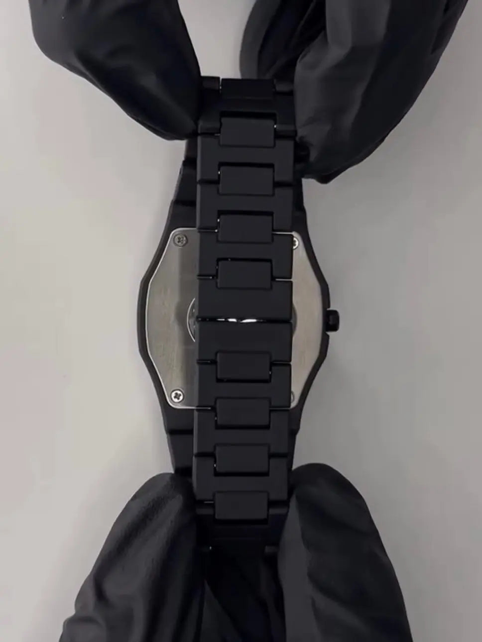 arabic stylish black watch - fourtick watches