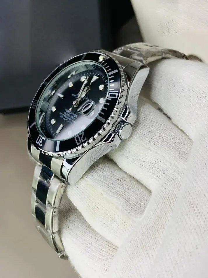 rolex watch black dial - veon watches