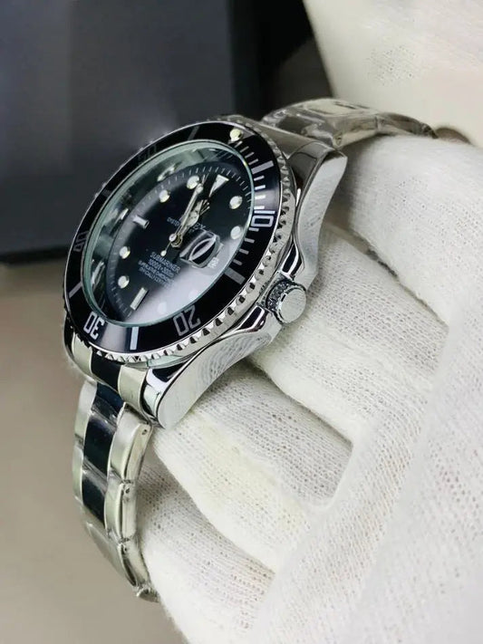 rolex watch black dial - veon watches
