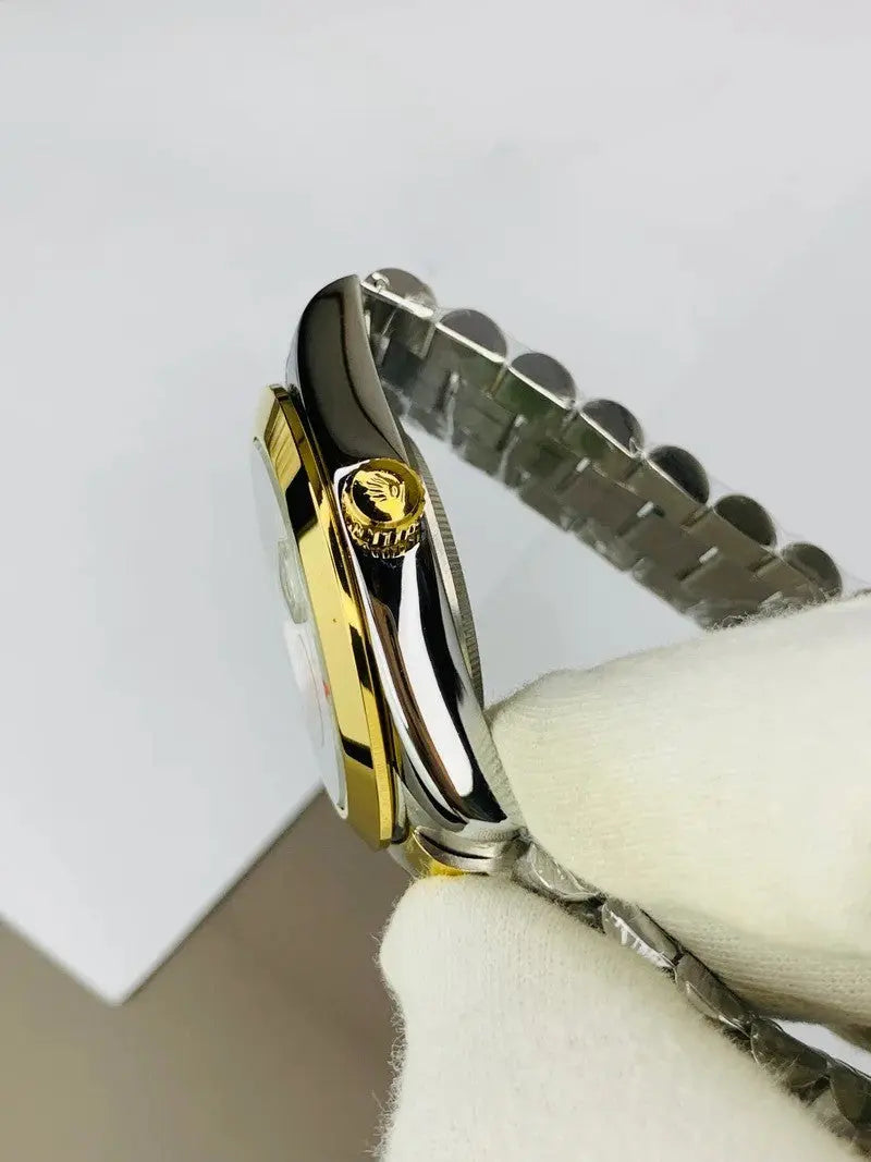 rolex watch white dial - four tick watches